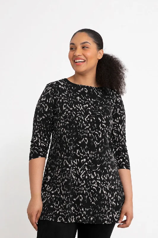 Nu Ideal Tunic | Animal Black