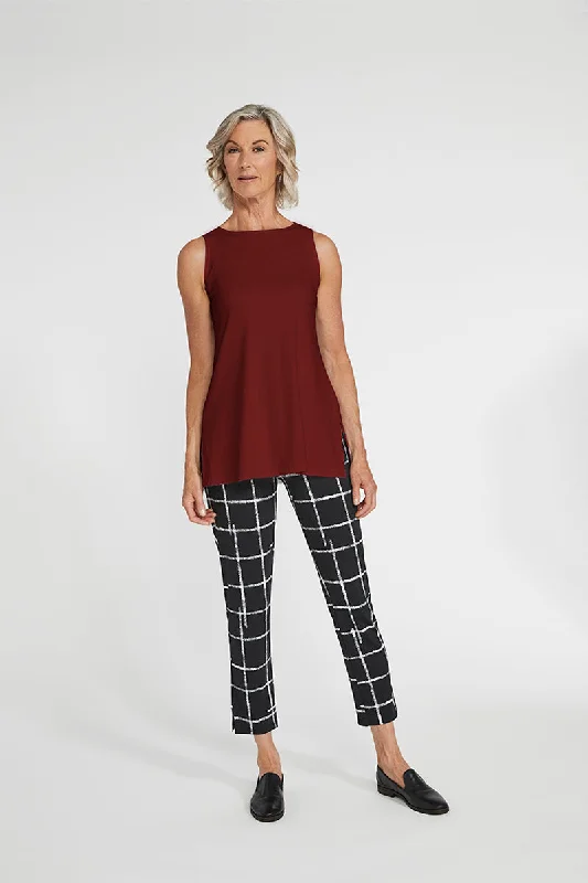 Sleeveless Nu Ideal Tunic | Brick