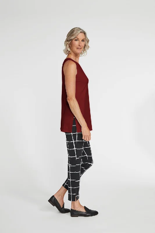 Sleeveless Nu Ideal Tunic | Brick