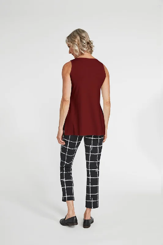 Sleeveless Nu Ideal Tunic | Brick