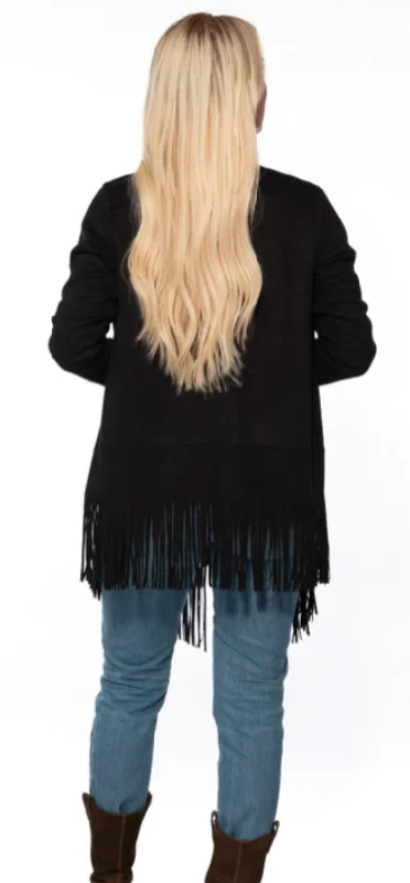 Women's Sequoia UltraSuede Fringe Jacket.