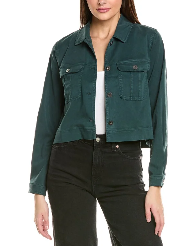 Bella Dahl Flap Pocket Utility Jacket