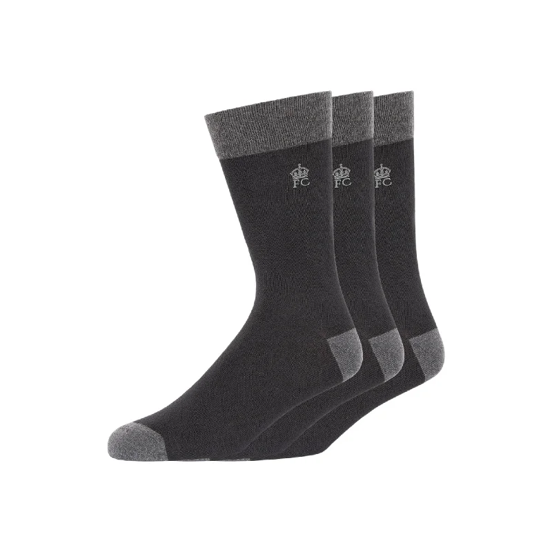 French Connection Unisex Adult Socks (Pack of 3)