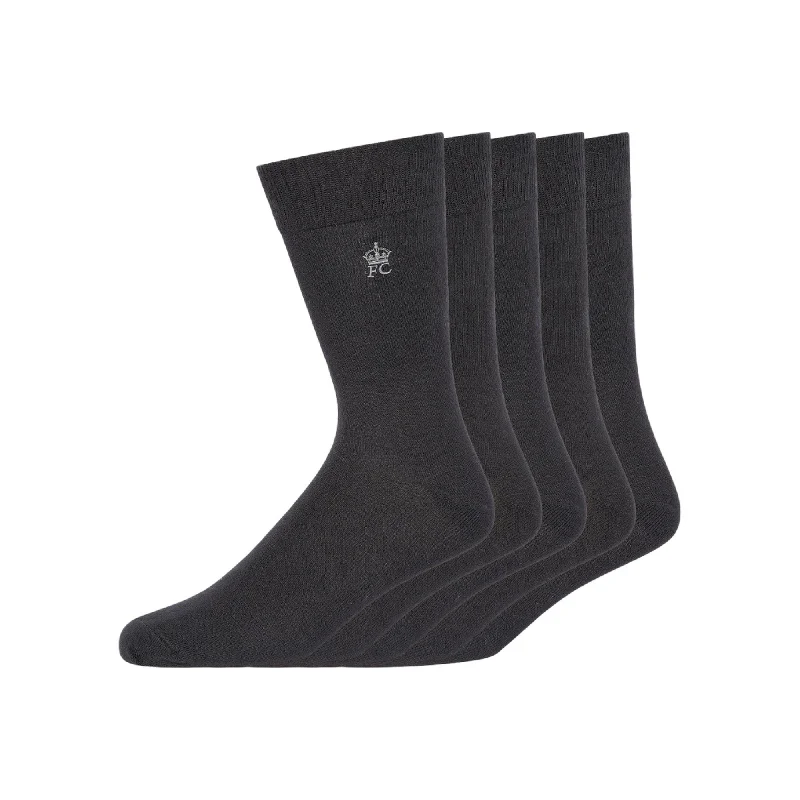 French Connection Unisex Adult Socks (Pack of 5)