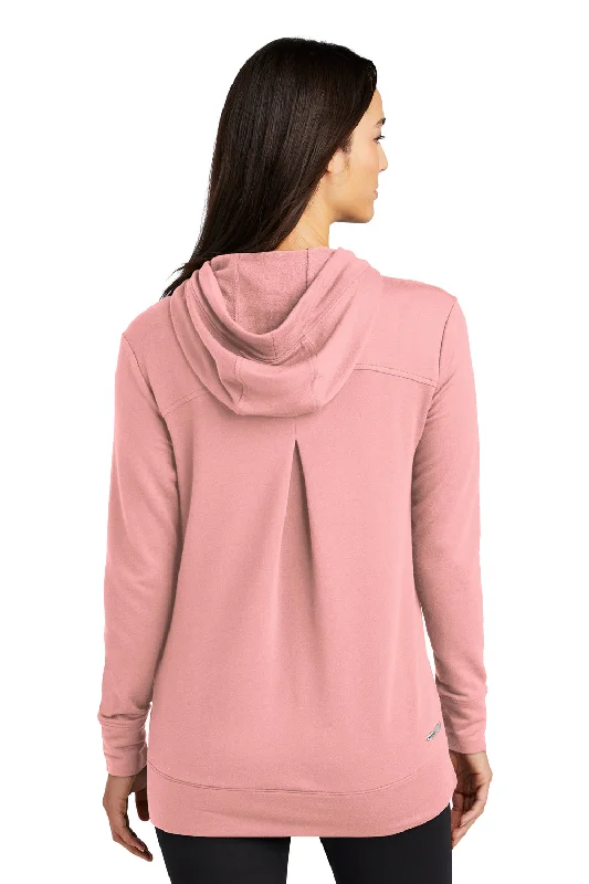 Ogio Womens Luuma Fleece Hooded Sweatshirt Hoodie - Swift Pink