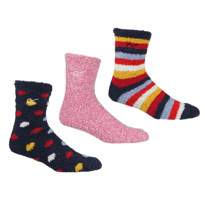 Regatta Womens/Ladies Cosy Socks (Pack of 3)