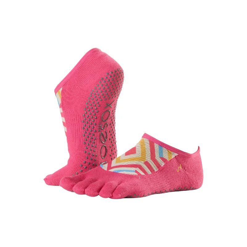 Toesox Womens/Ladies Luna Bon Voyage Toe Socks