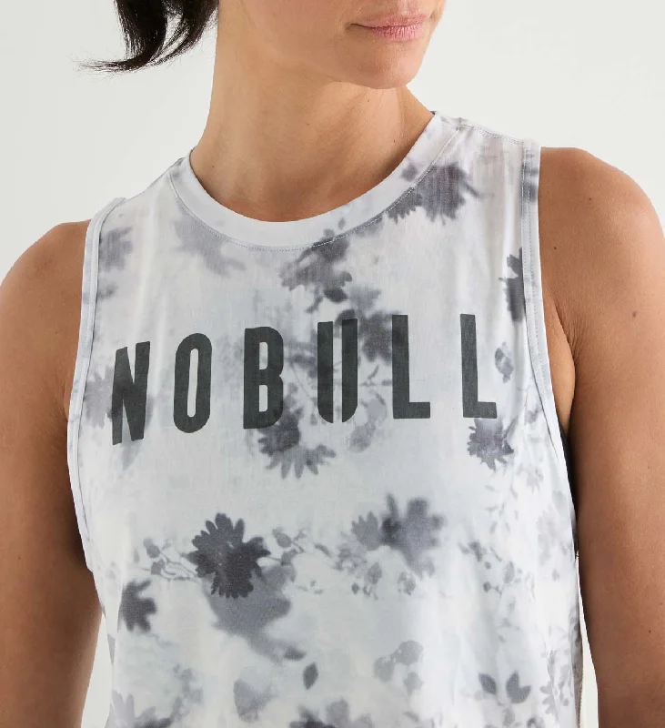 Women's Floral NOBULL Muscle Tank