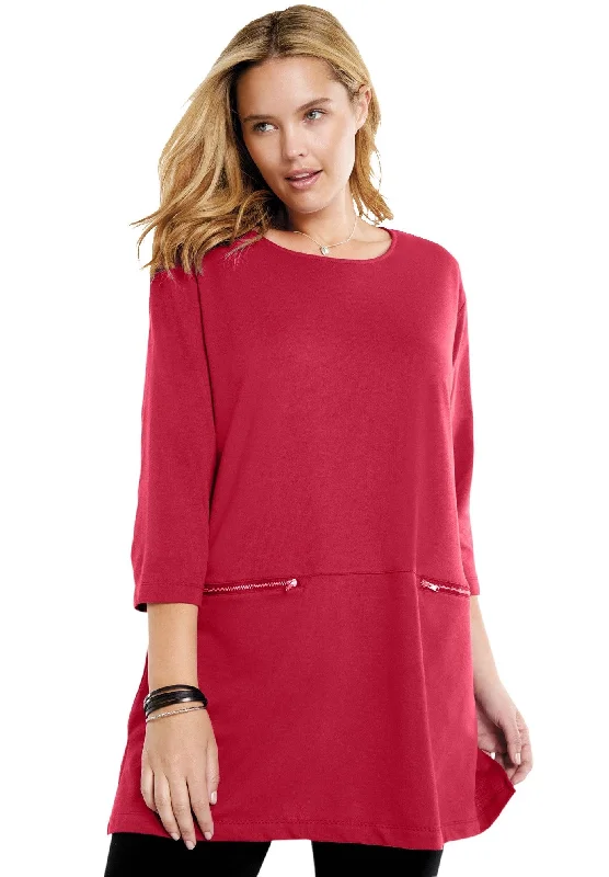 Zipper Pocket Tunic