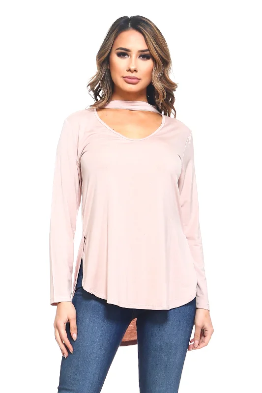 A Little Of Your Love Choker Tunic Top