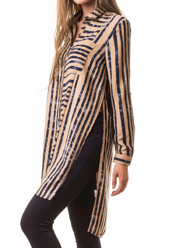 Navy Stripes / Medium